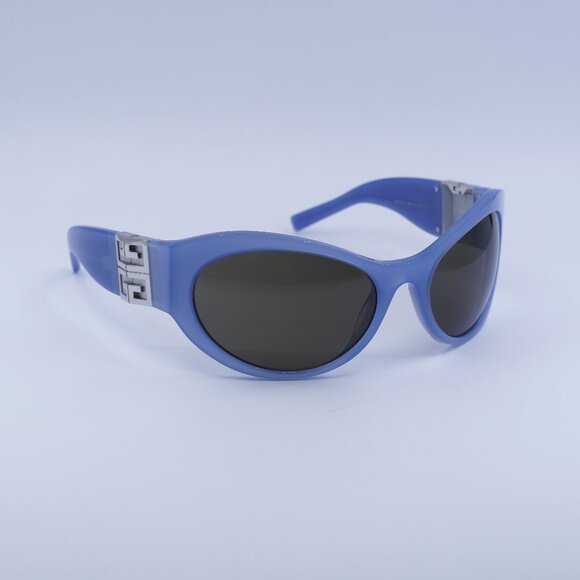 🕶️ New Givenchy GV40073I 90E Sunglasses - Blue Frame, Grey Lenses - Picture 1 of 9